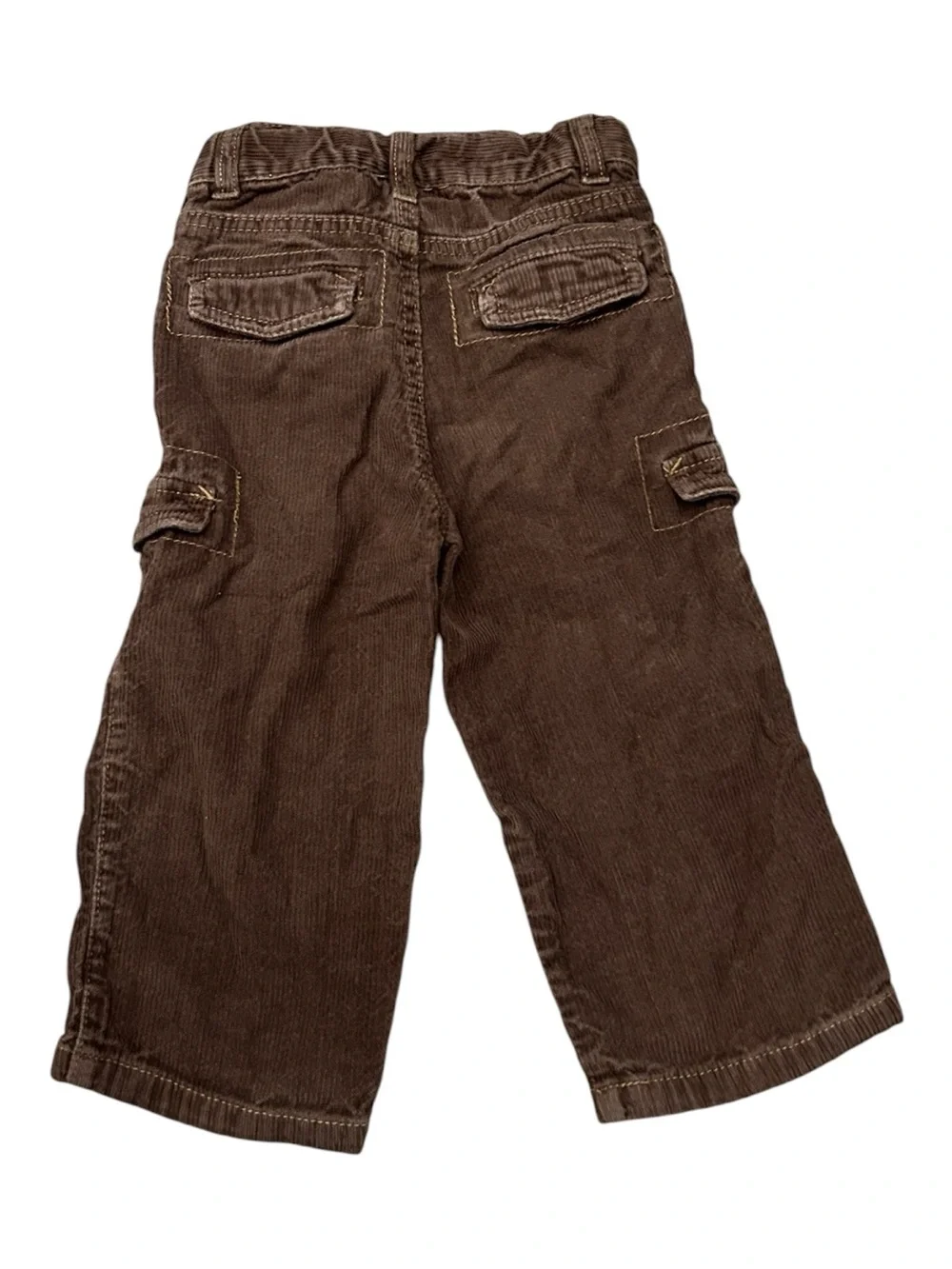Vintage 90s Carters Brown Corduroy Baby‎ Pants Size 18 Months